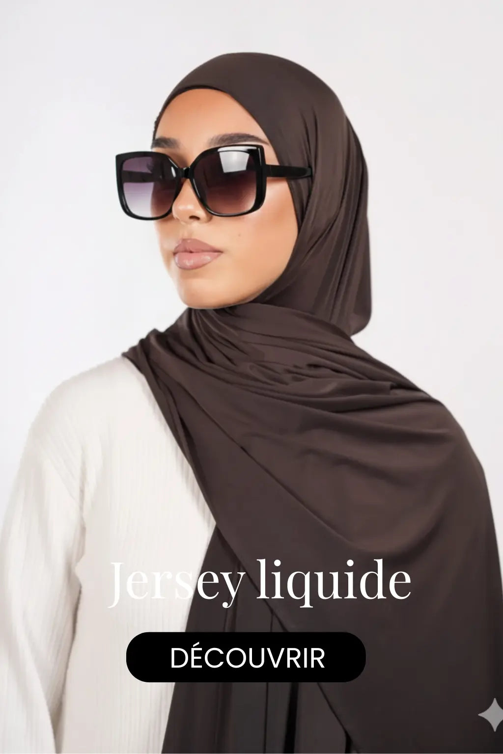 Hijab jersey liquide