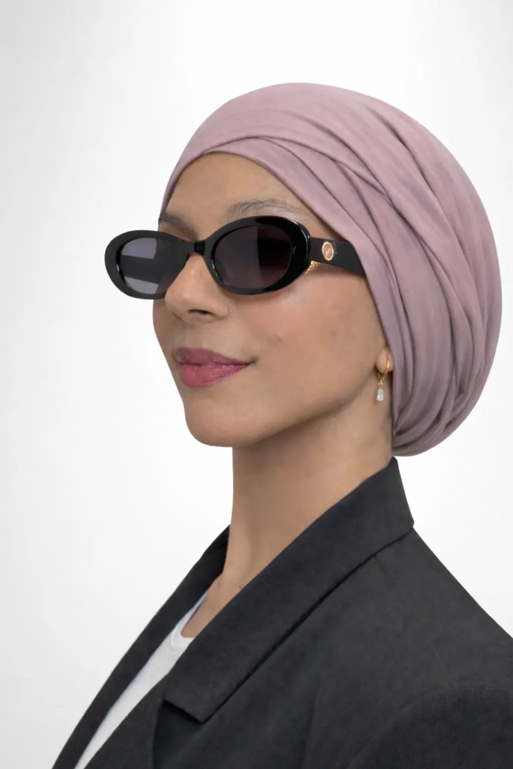 Bonnet turban lilas Izifhijab