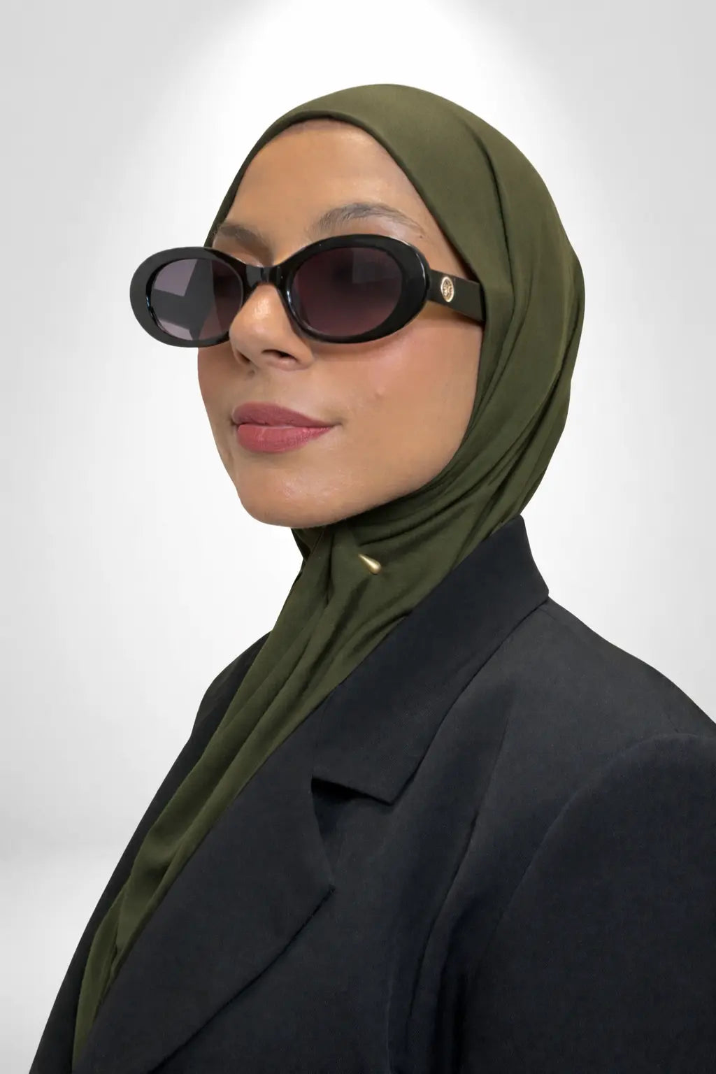 Bonnet turban kaki Izifhijab