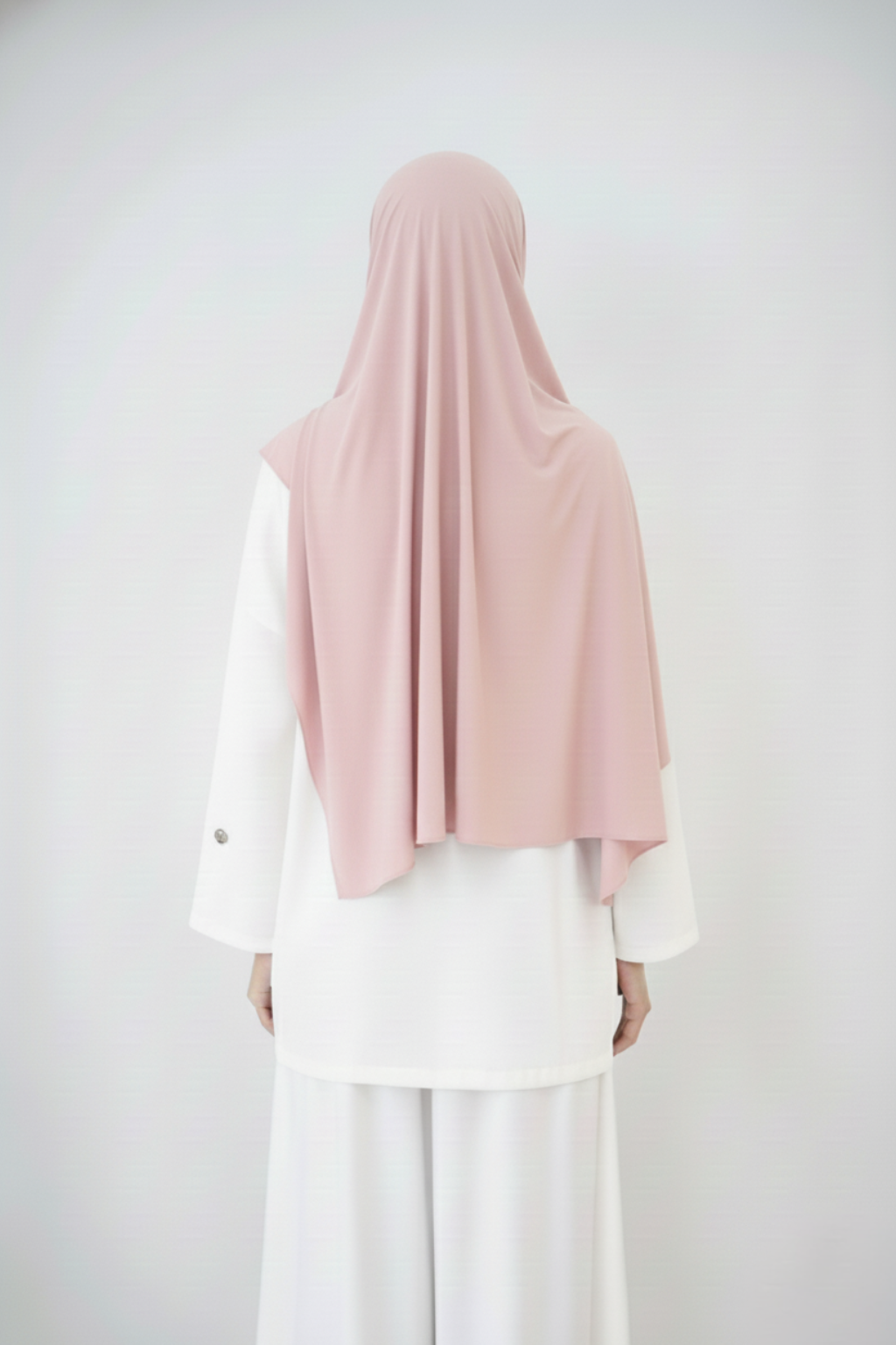 Hijab Jersey Premium rose claire - Izifhijab