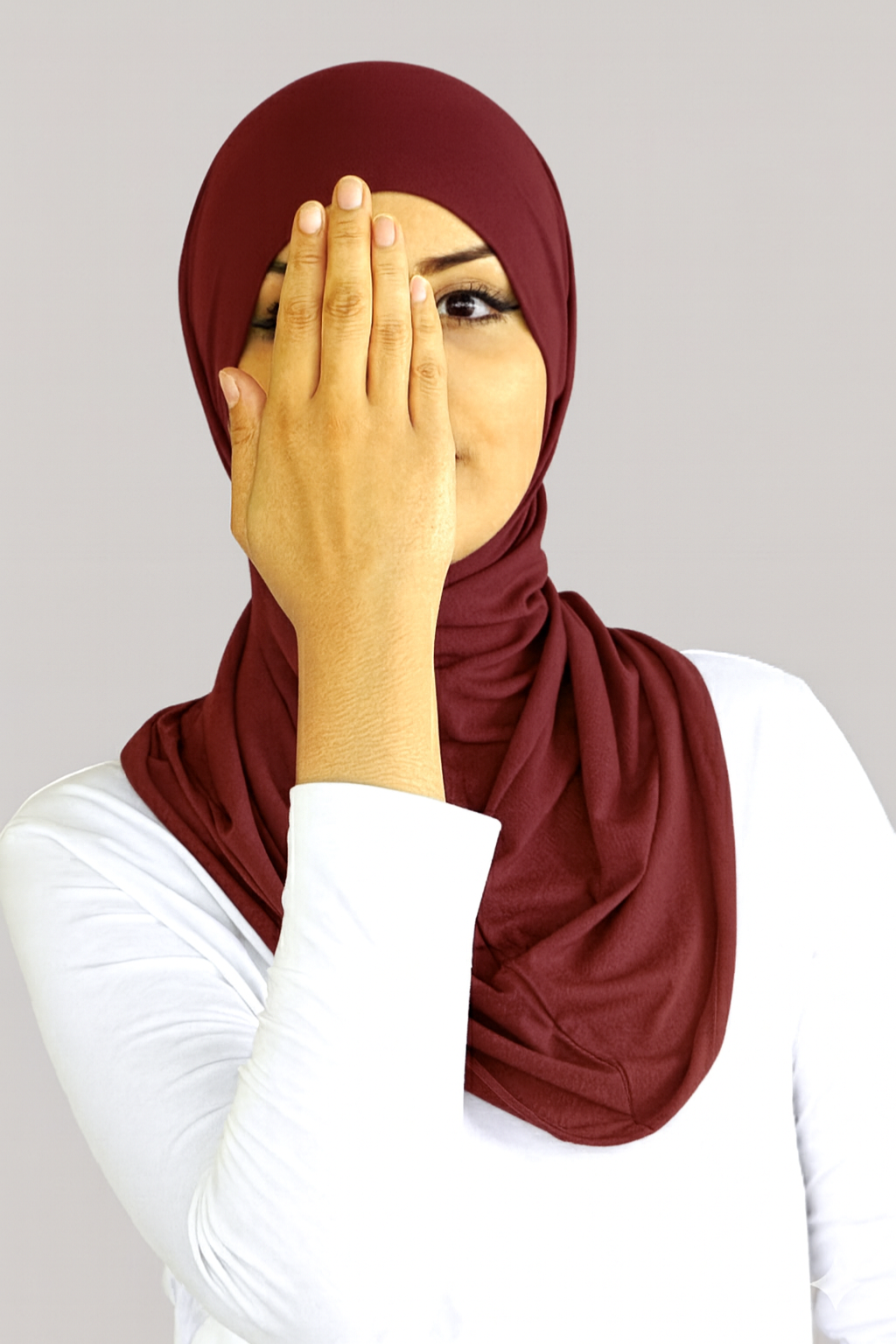 Cagoule izifhijab bordeaux