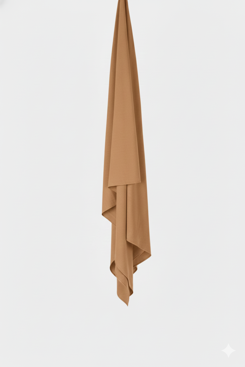Hijab  à enfile camel - Izifhijab