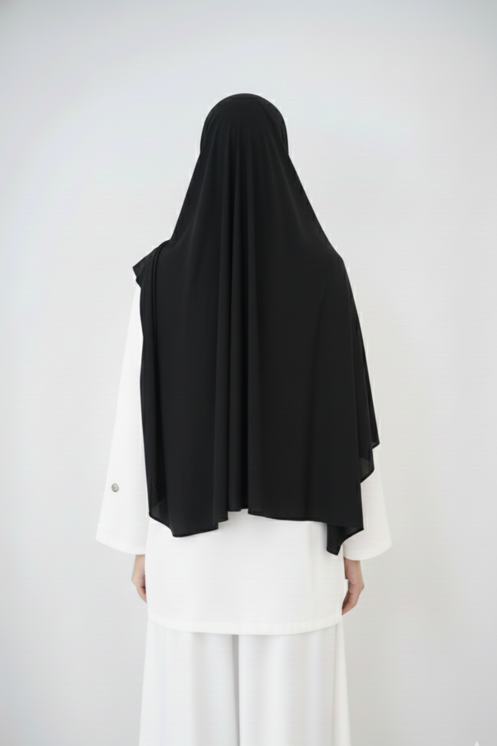 Hijab Jersey Premium noir - Izifhijab