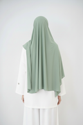 Hijab Jersey Premium vert sauge - Izifhijab